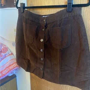 Suzy Retro 60s Cord Mini Skirt- MadCap England NWT